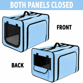 Pet Life ® 'Capacious' Dual-Sided Expandable Collapsible Pet Carrier