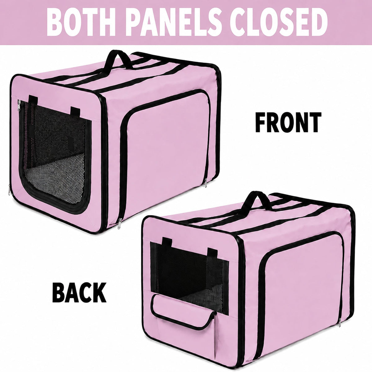 Pet Life ® 'Capacious' Dual-Sided Expandable Collapsible Pet Carrier