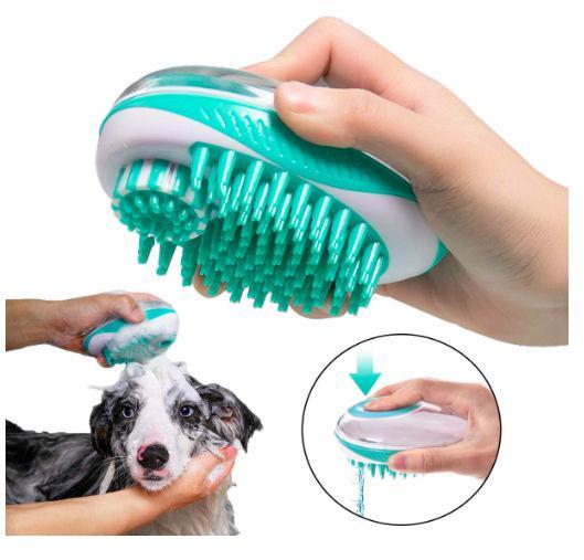 Shampoo Dispensing Massage and Bathing Brush