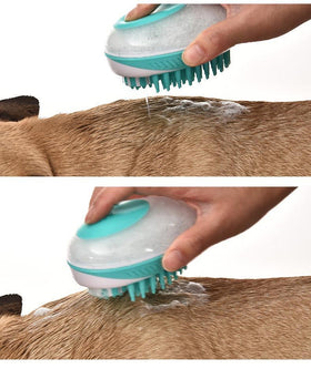 Shampoo Dispensing Massage and Bathing Brush