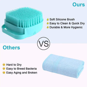 Pet Silicone Shampoo Bath Brush