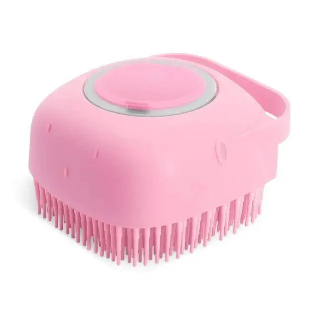 Pet Silicone Shampoo Bath Brush