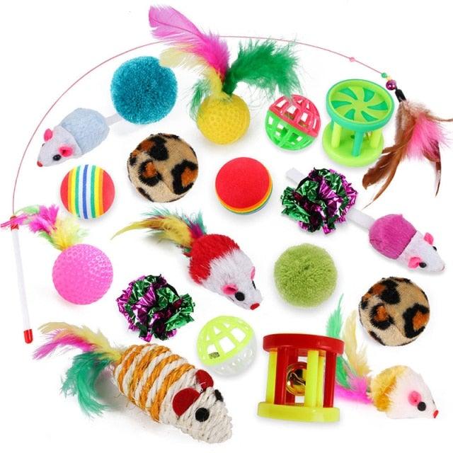 Interactive Pet Toys Assortments for Cats