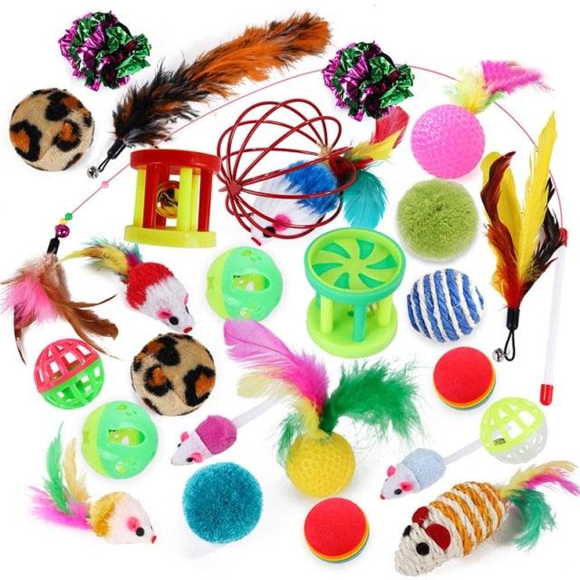 Interactive Pet Toys Assortments for Cats
