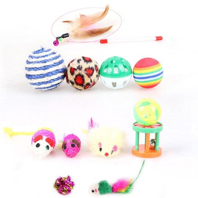Interactive Pet Toys Assortments for Cats