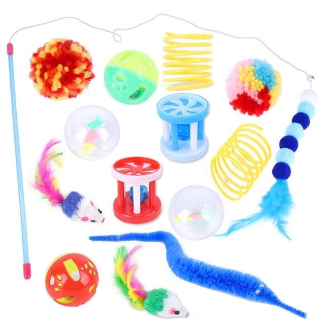 Interactive Pet Toys Assortments for Cats