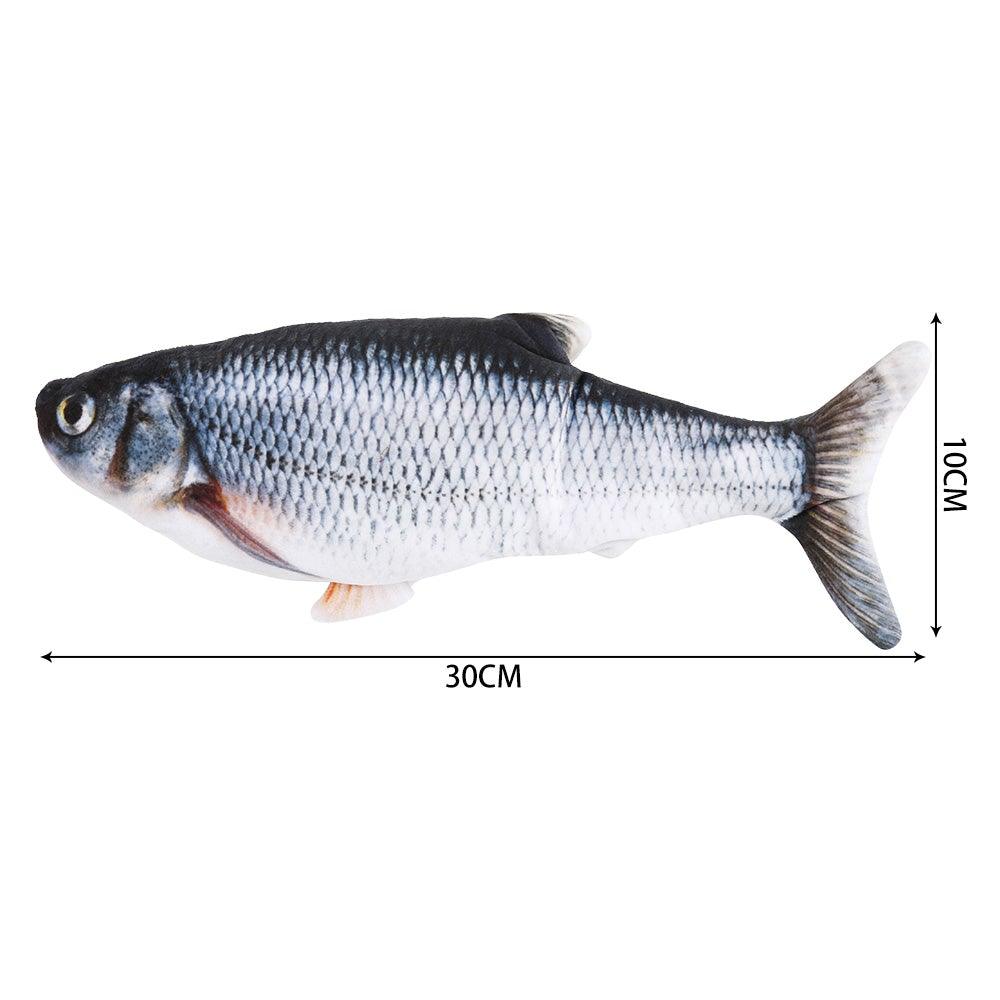 Electric Cat Toy 3D Fish USB Charging