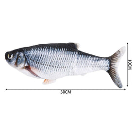 Electric Cat Toy 3D Fish USB Charging