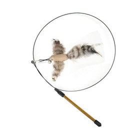 Feather Bird with Bell Toy
