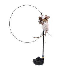 Feather Bird with Bell Toy