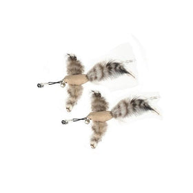 Feather Bird with Bell Toy