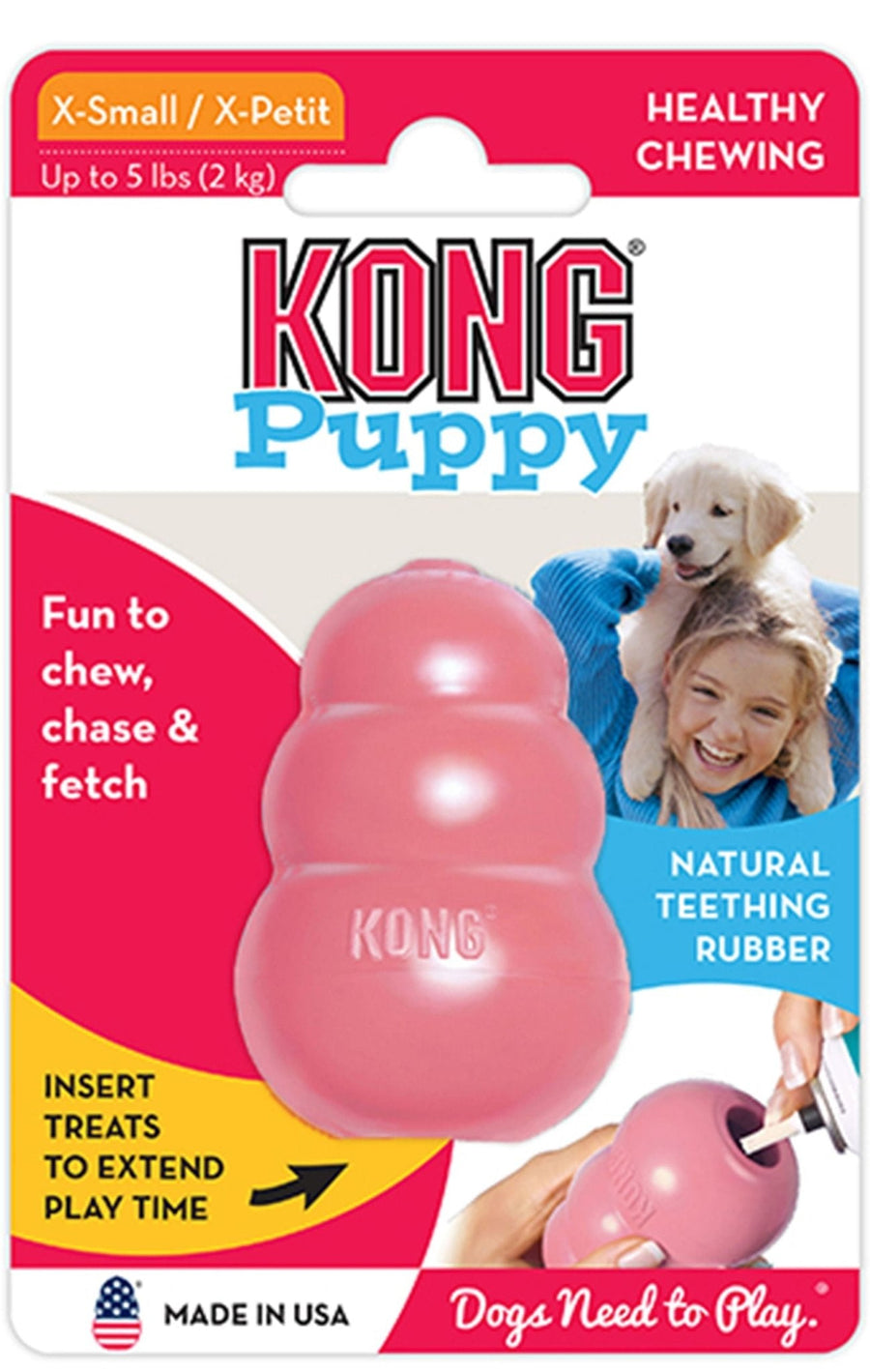 Puppy KONG® Teething Dog Toy